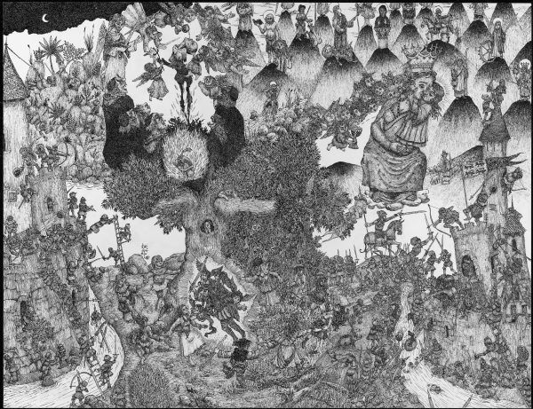 Dessin « LES VOIX »